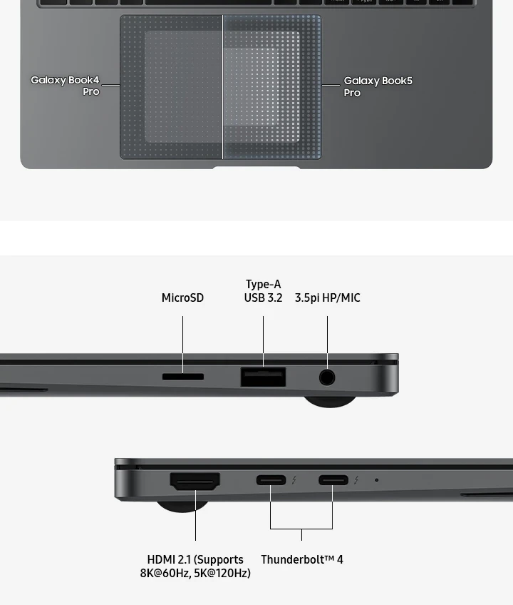 Samsung Galaxy Book5 Pro 16” AMOLED 3K OLED Intel Ultra 7 1TB - photo 4