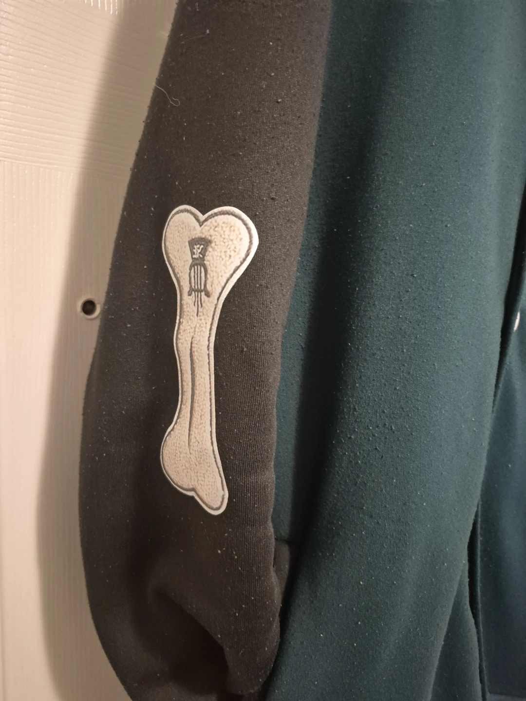 Varsity Jacket XL Dark Green/Black - photo 3