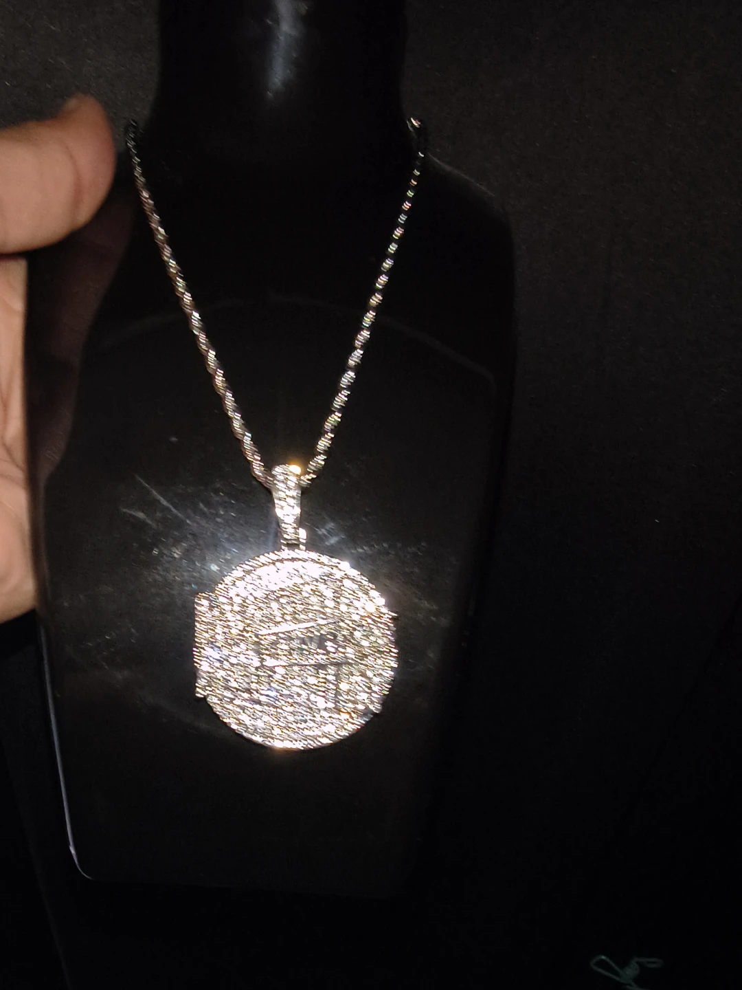 Iced Out Pendant Necklace