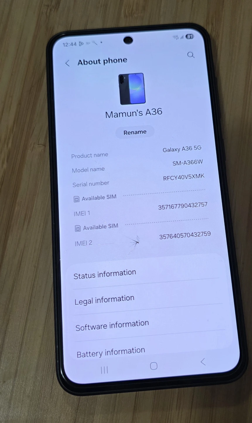 Samsung Galaxy A36 5G 128gb