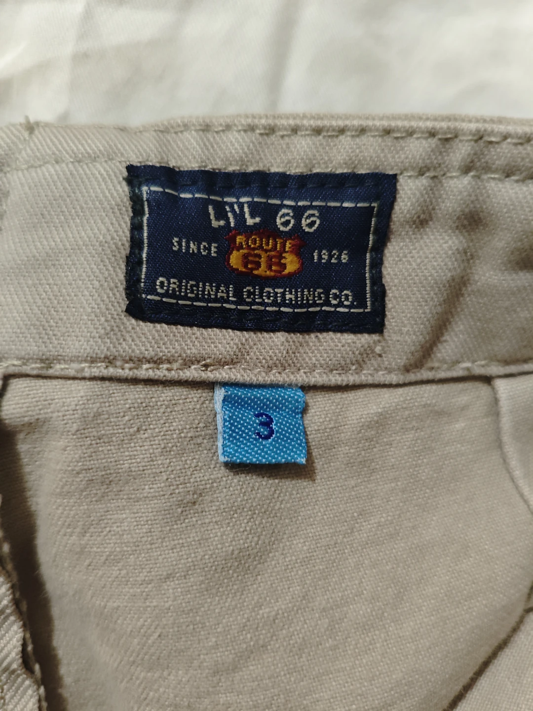 vintage embroidered khaki skort (size S) - photo 4