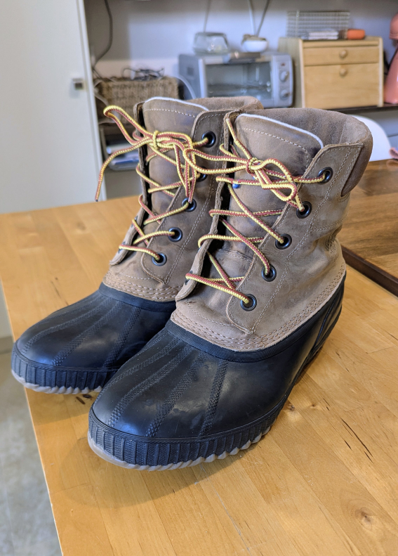 Sorel Men's Cheyanne II Lace Duck Boots, Size 10.5