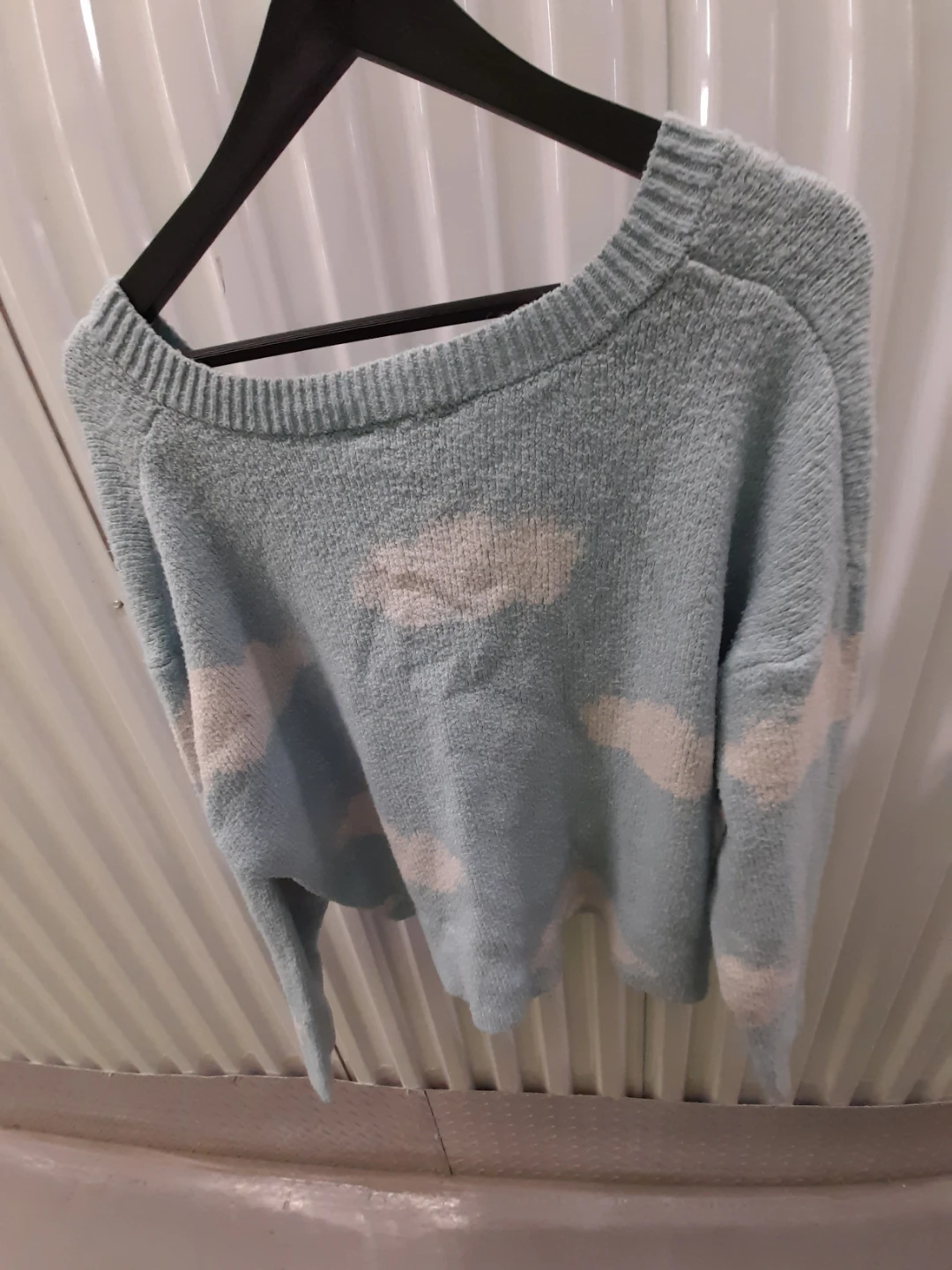 Light Blue Cloud Sweater - photo 2