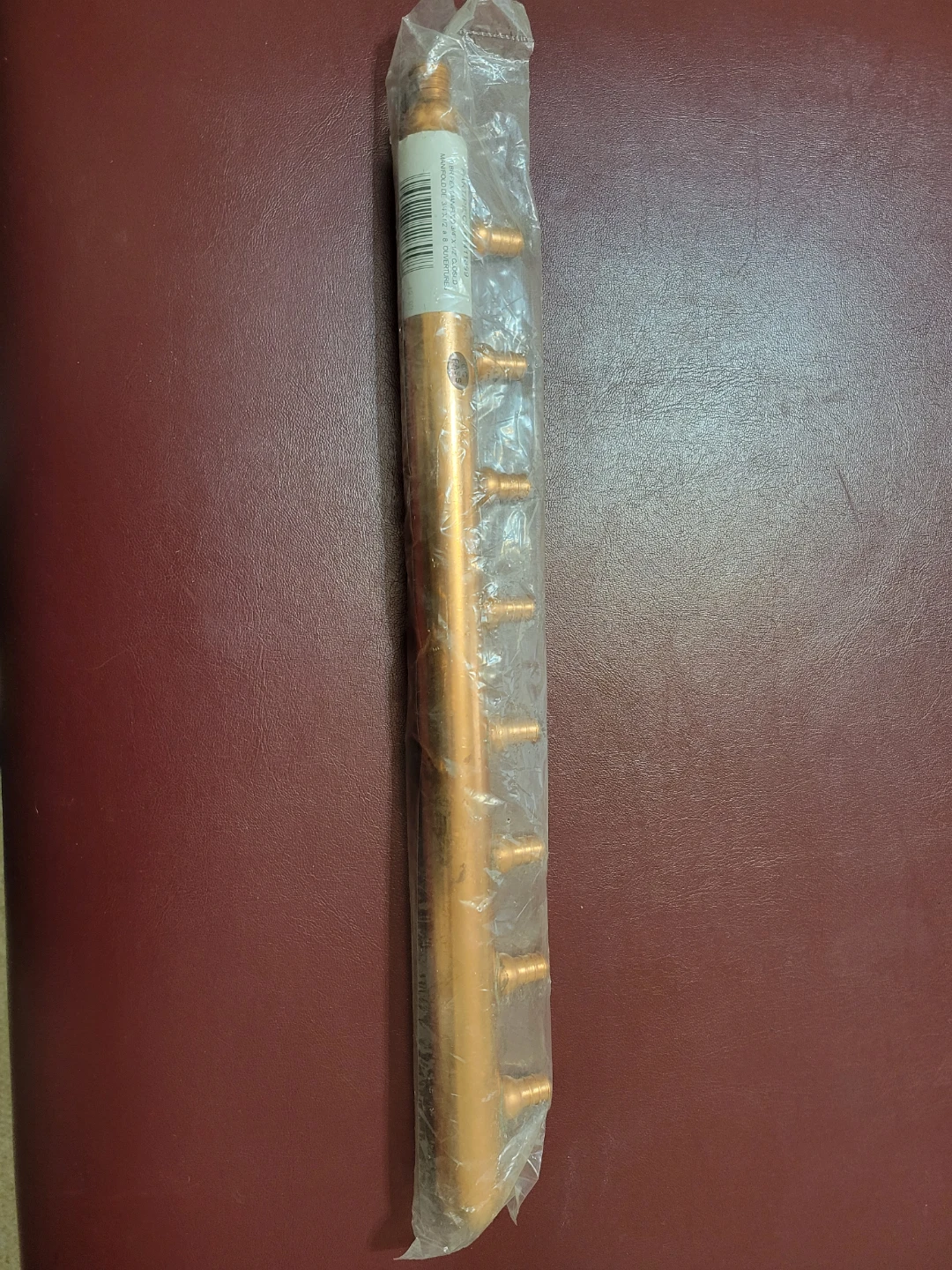 PEX Manifold 3/4" X 1/2" Closed 8 Port - photo 3