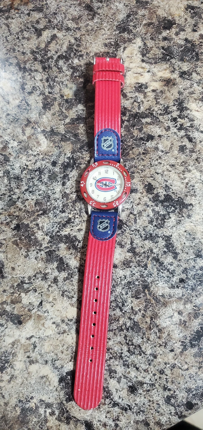 Montreal Canadiens NHL Watch - Red & Blue