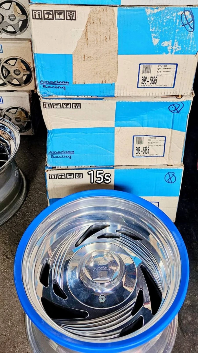New 15 inch American Racing rims wheels 5x5.5 5x139.7 - photo 3