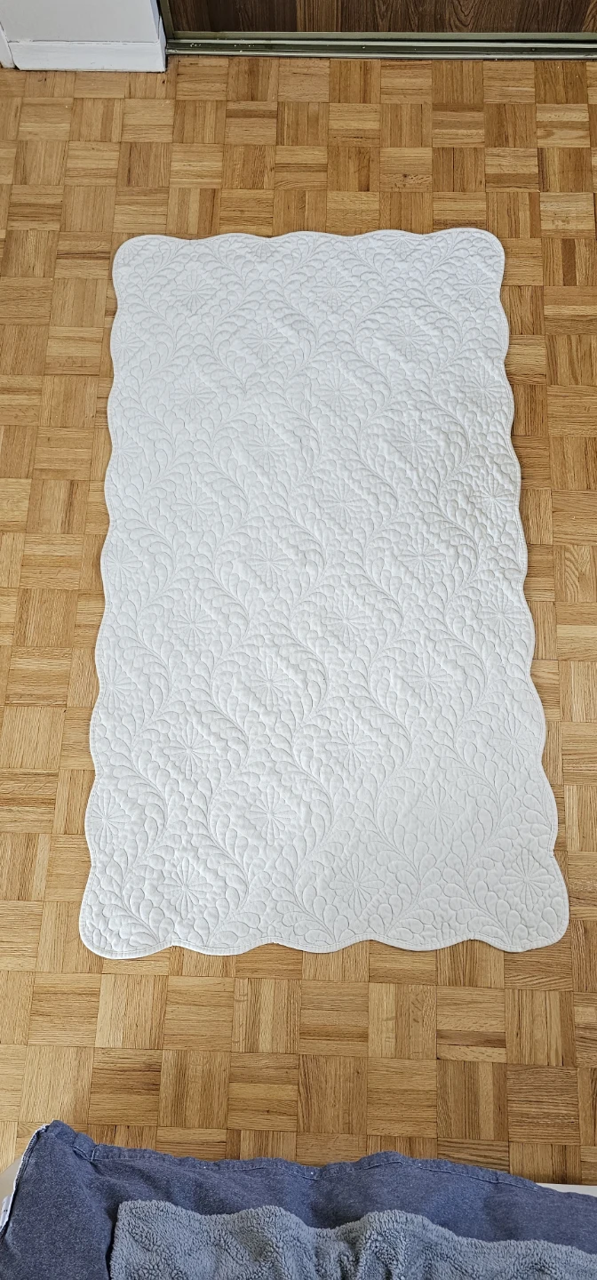 2 Solid anti slip Rug