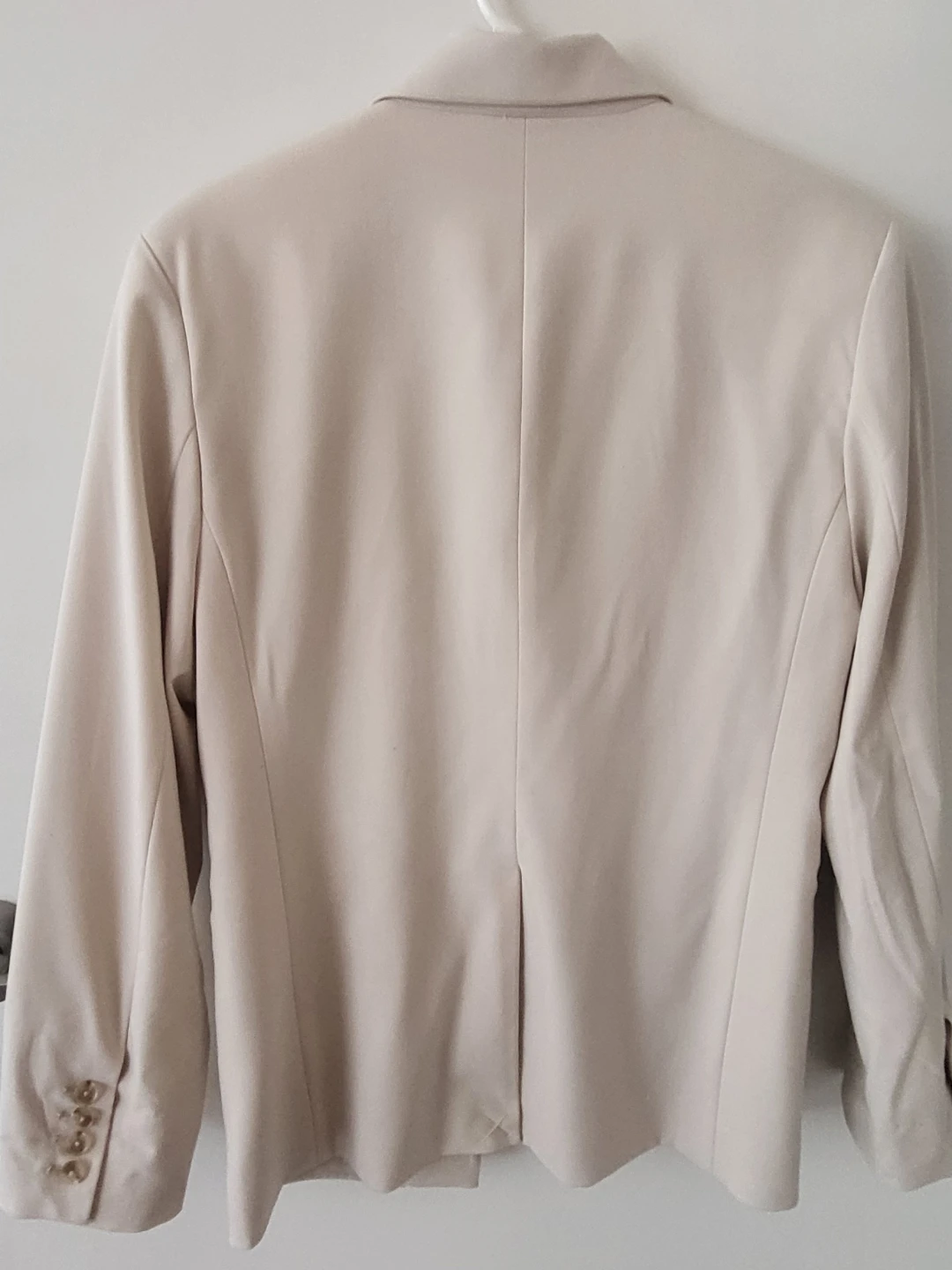OAK + FORT Beige Blazer Jacket small - photo 3
