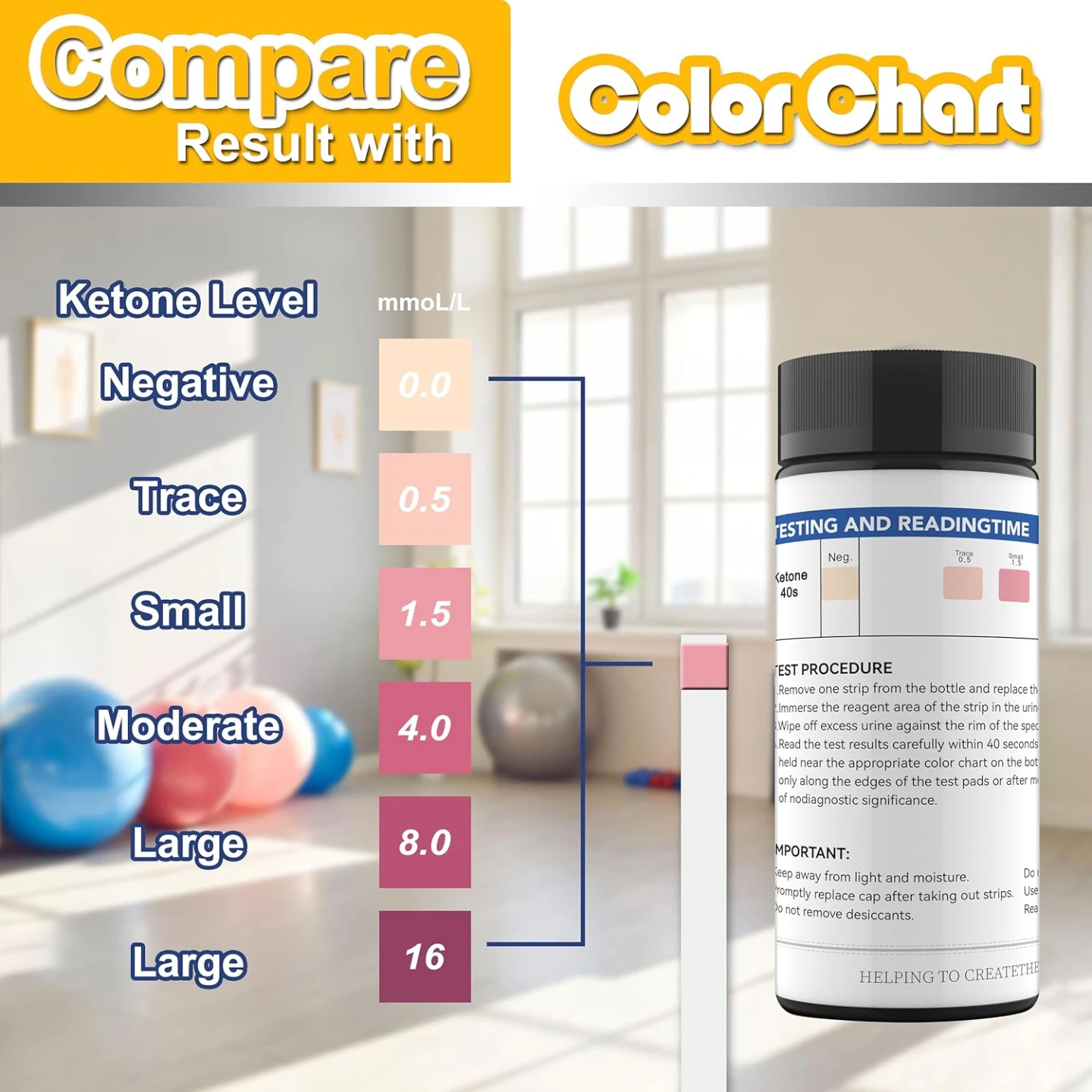Assureist Ketone Test Strips - 150 Strips - photo 4