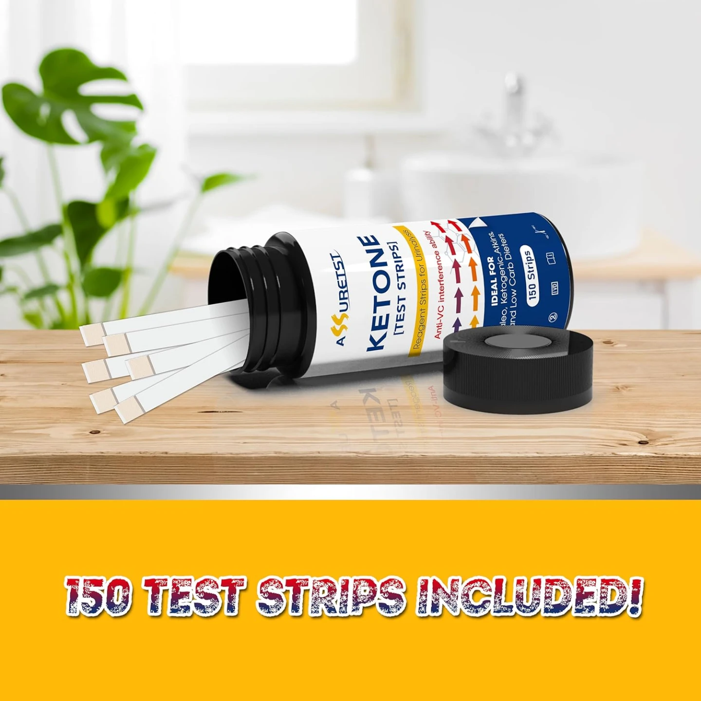 Assureist Ketone Test Strips - 150 Strips - photo 5