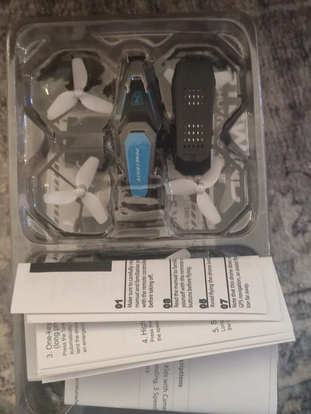 Zeenith Penetrate Drone with Remote ( Brand new open box)