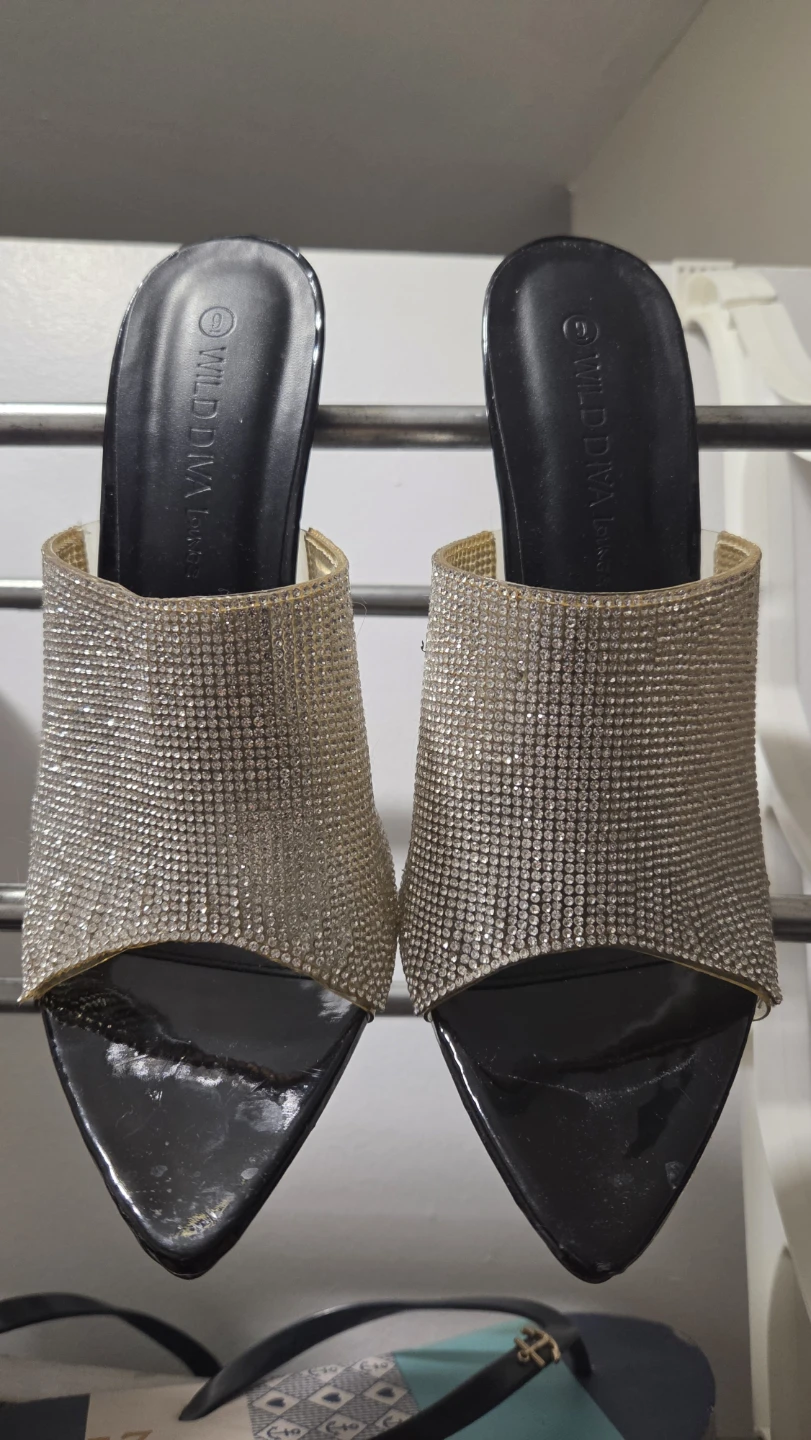 Wild Diva & Co. Rhinestone Mules - photo 2