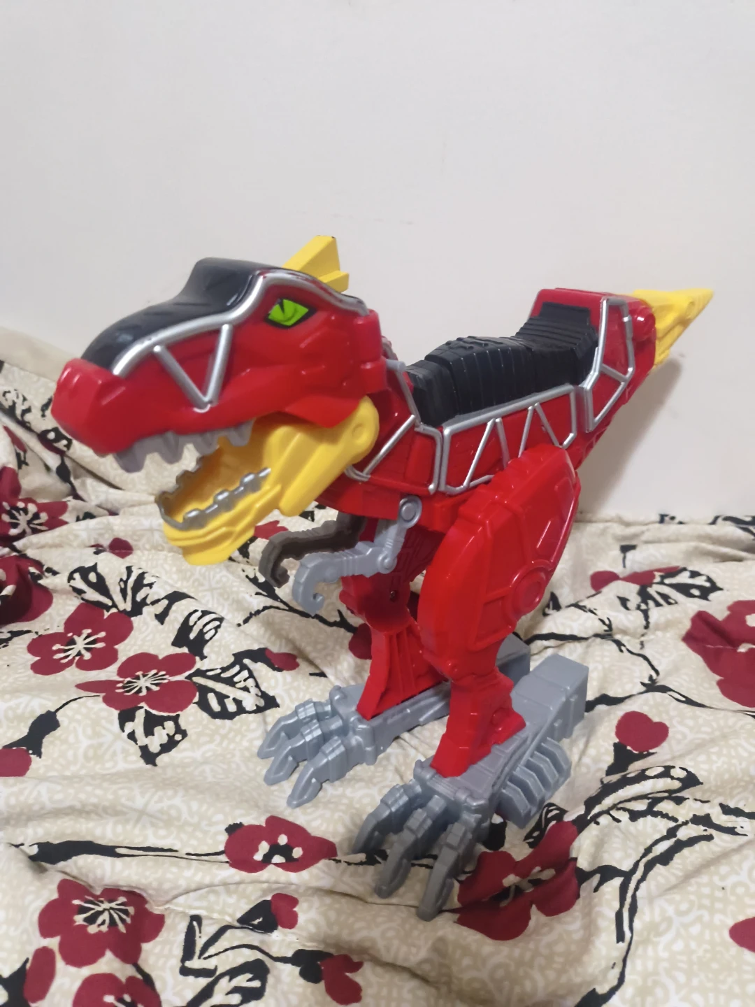 Red and Yellow Dinosaur Toy