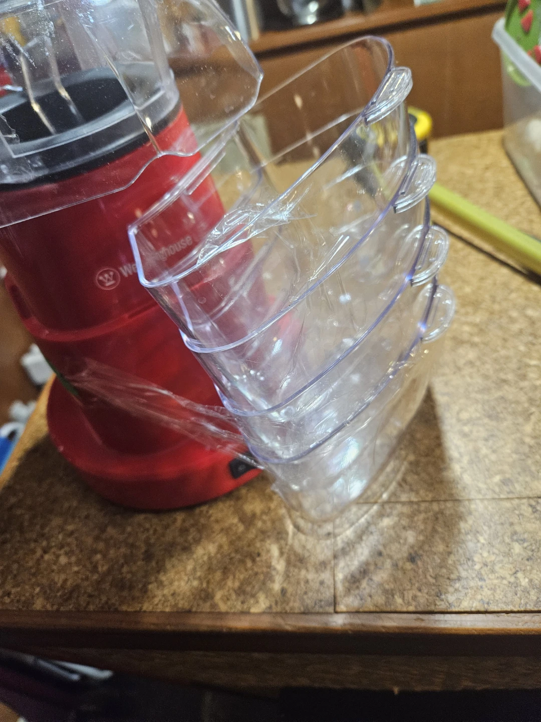 Westinghouse Red Air Popcorn Maker with Cups - photo 3