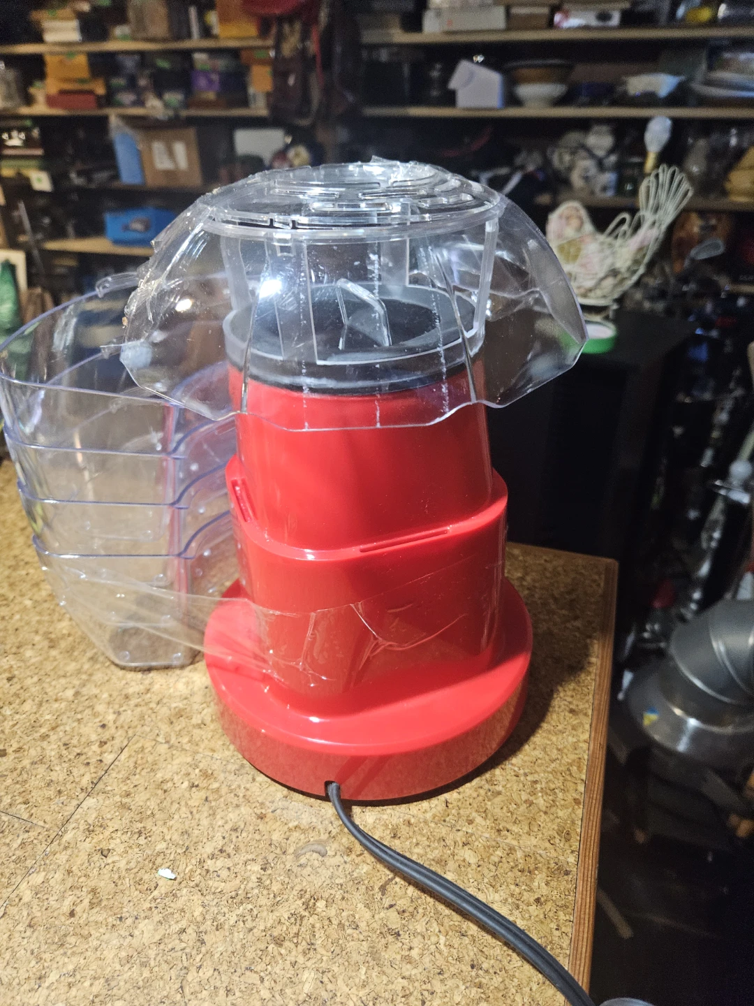 Westinghouse Red Air Popcorn Maker with Cups - photo 5