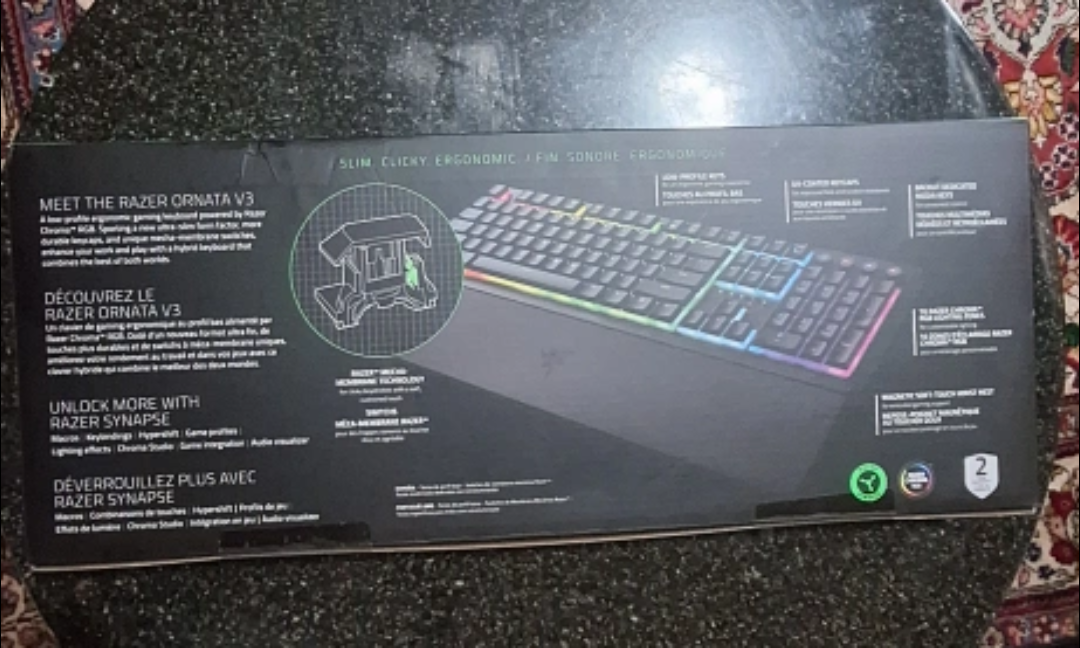 Razer Ornata V3 Gaming Keyboard - photo 2