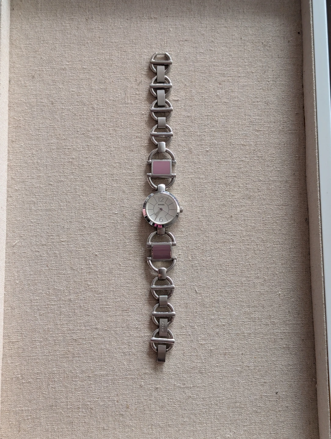 Fossil Stainless Steel Chain Link Bracelet Watch - photo 3