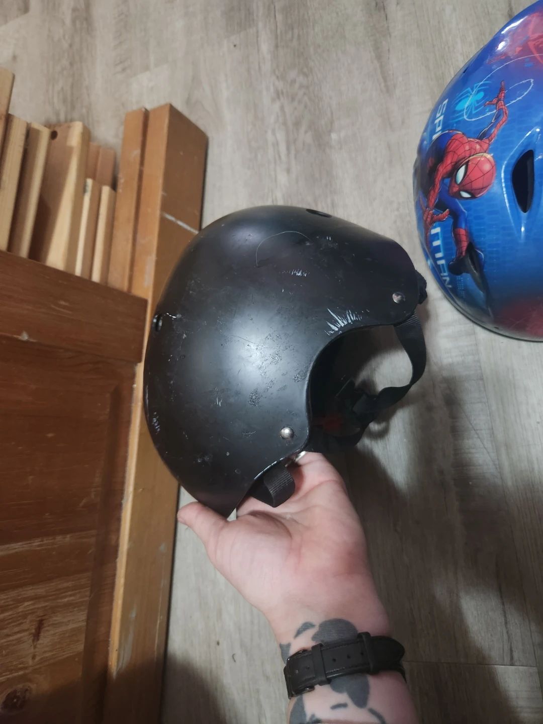 Kids' Bicycle Helmets (Spider-Man & Black) - photo 2