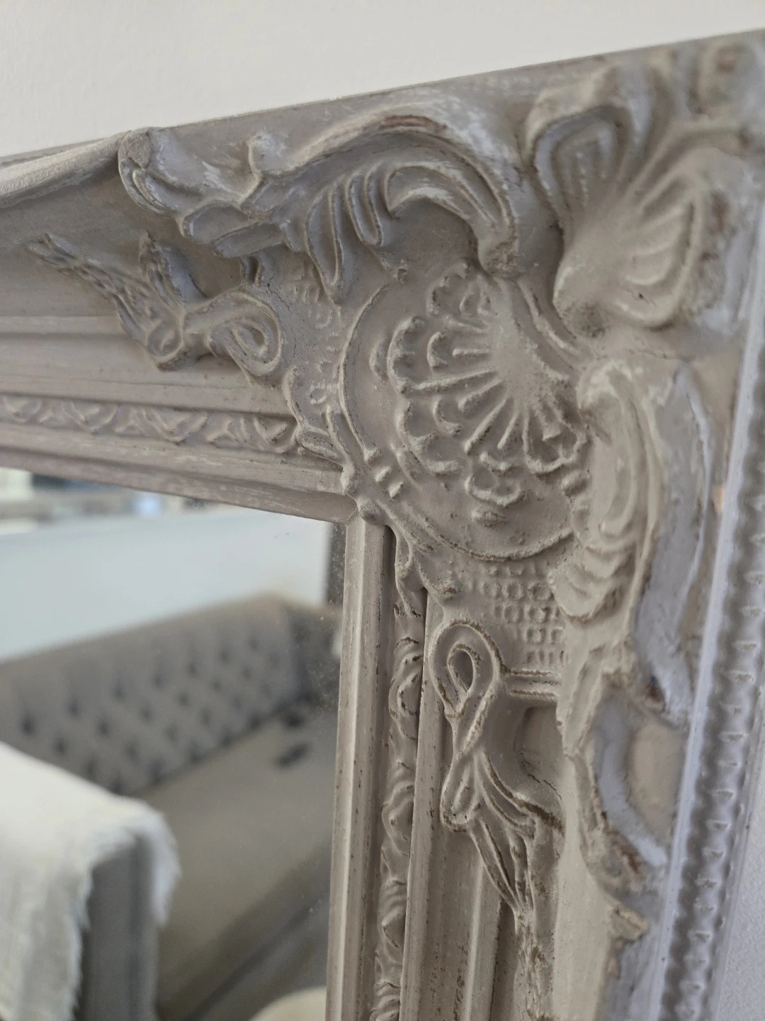 Large Ornate Standing Mirror - photo 3