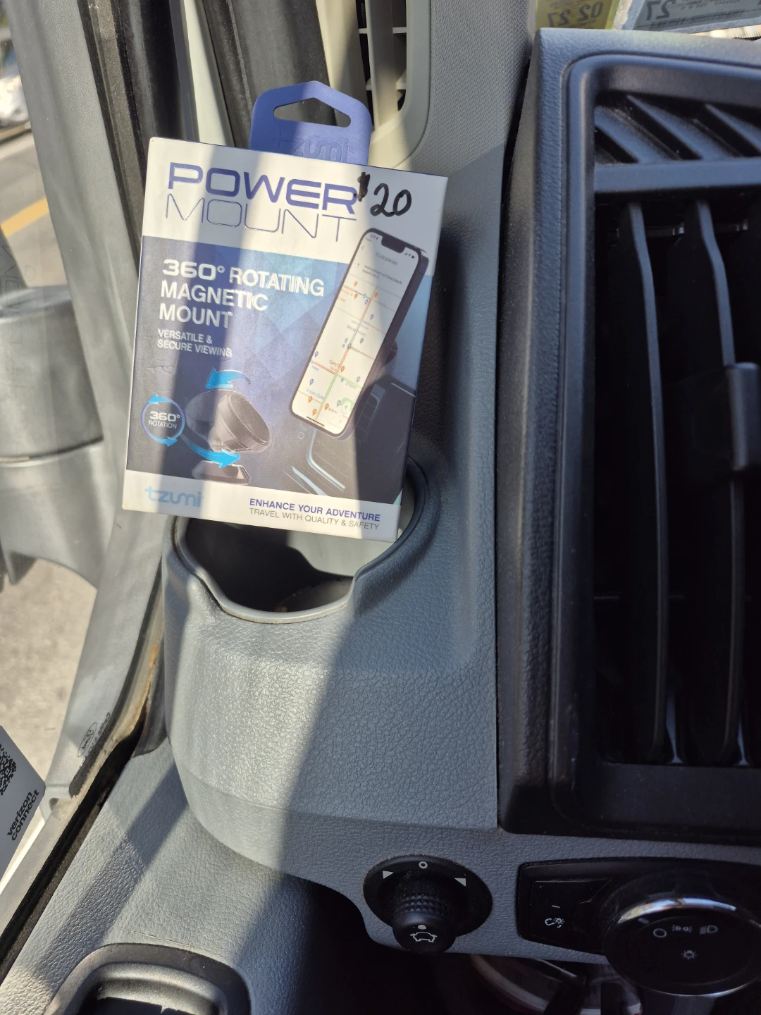 Power Mount 360° Rotating Magnetic Car Mount