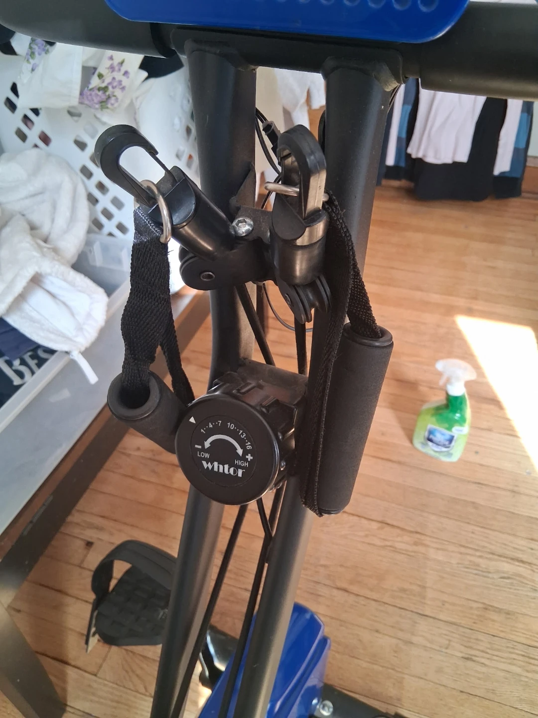 Foldable Exercise Bike with Resistance Dial - photo 4