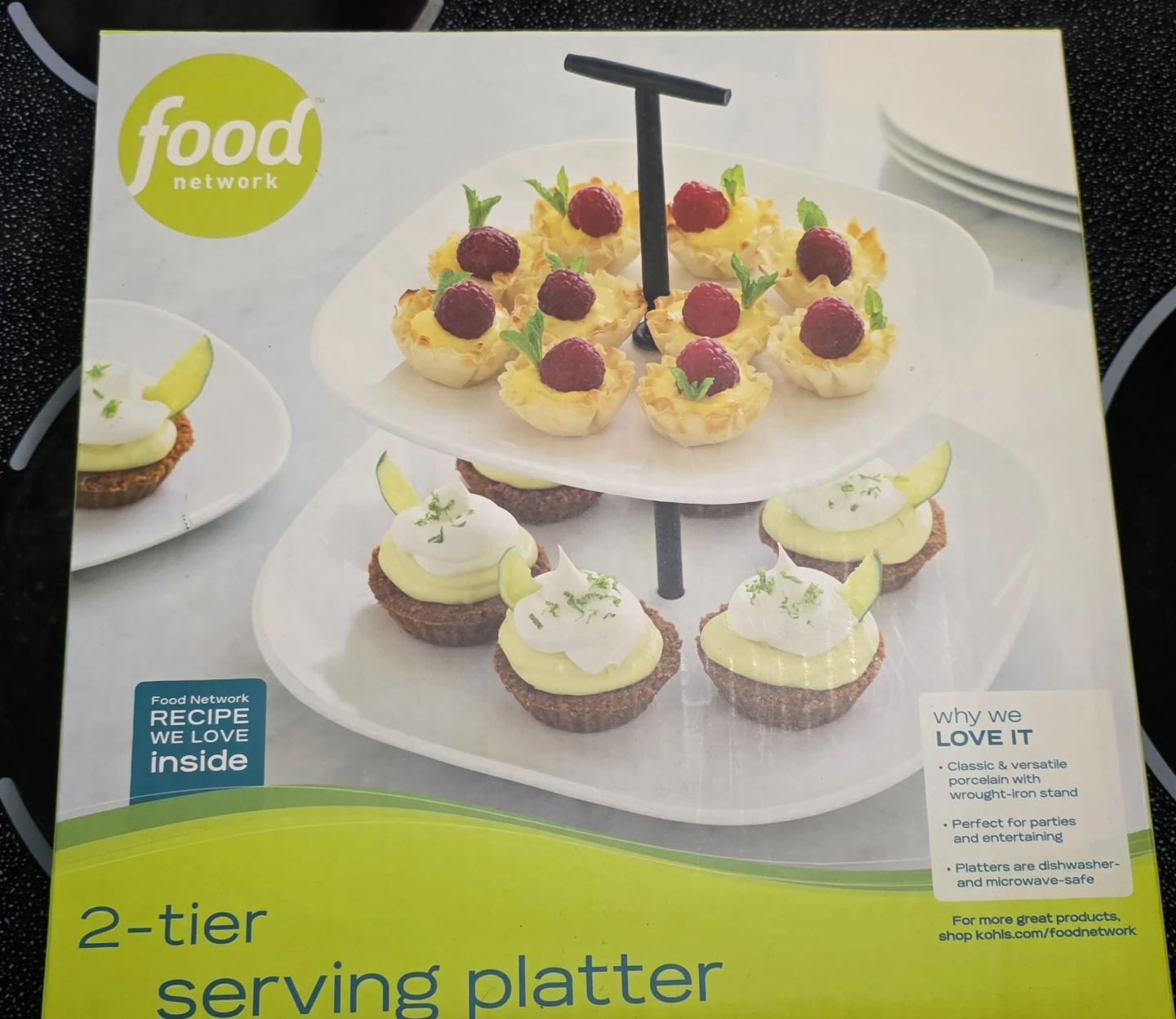 Food Network 2-Tier Serving Platter