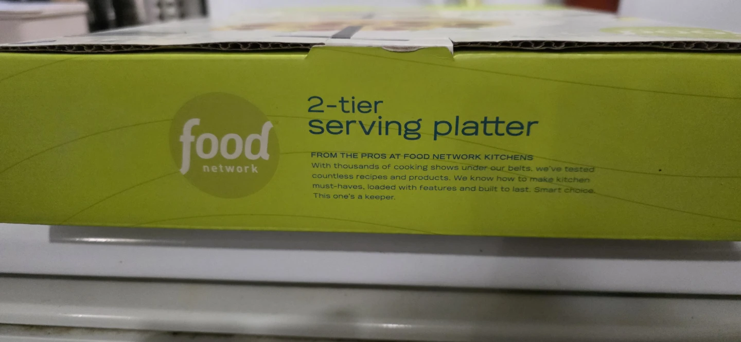 Food Network 2-Tier Serving Platter - photo 2