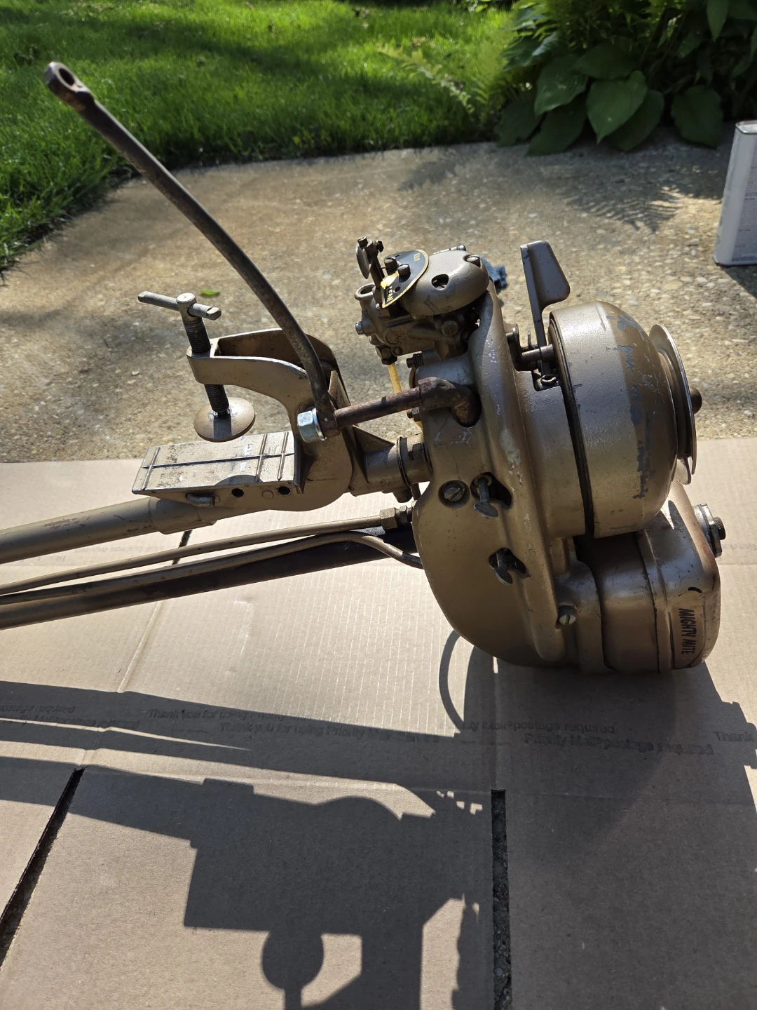 Mighty Mite outboard motor - photo 5