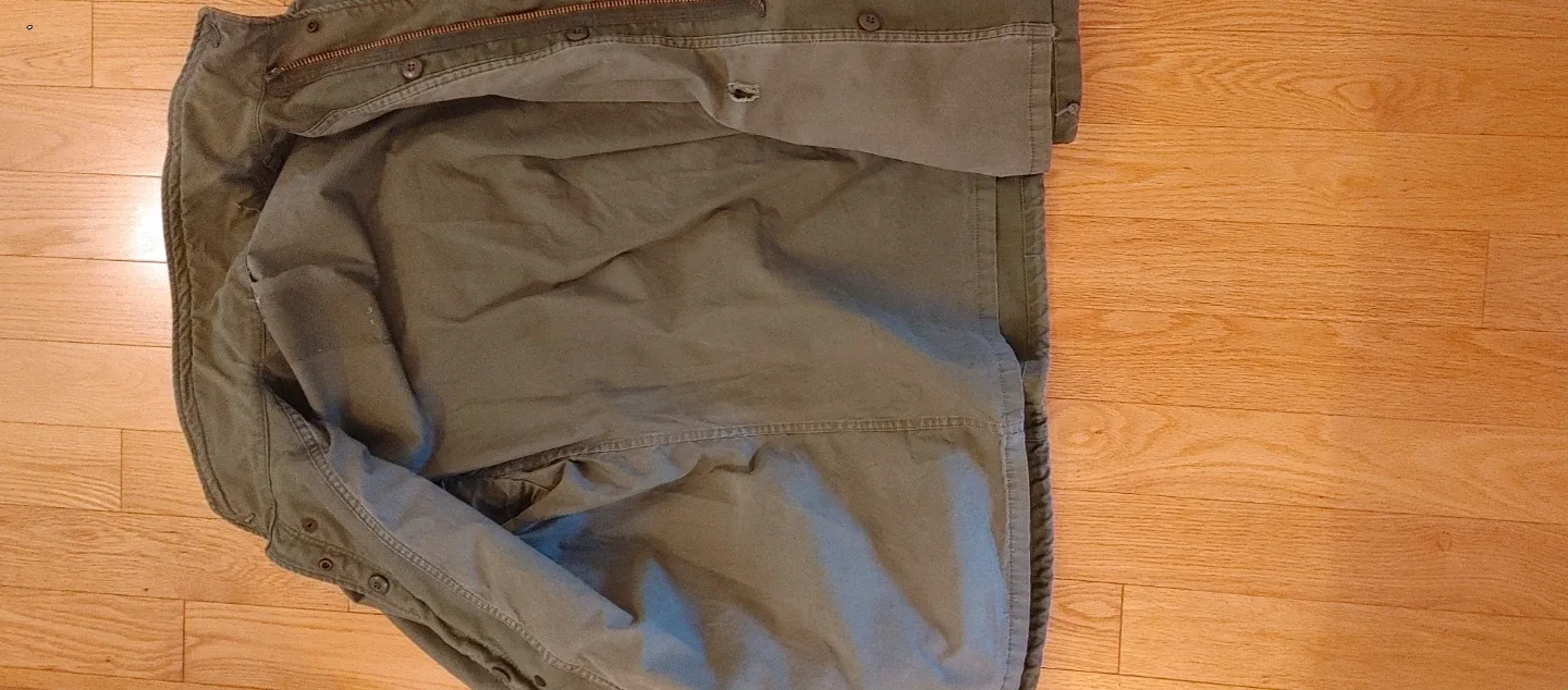 Vintage M-65 Field Jacket - Olive Green - photo 5