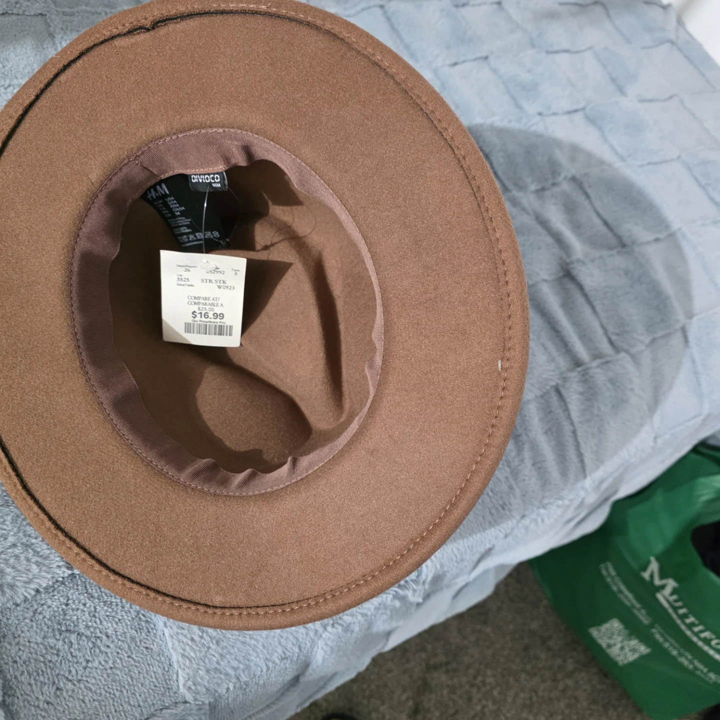 Brown Felt Fedora Hat - photo 2