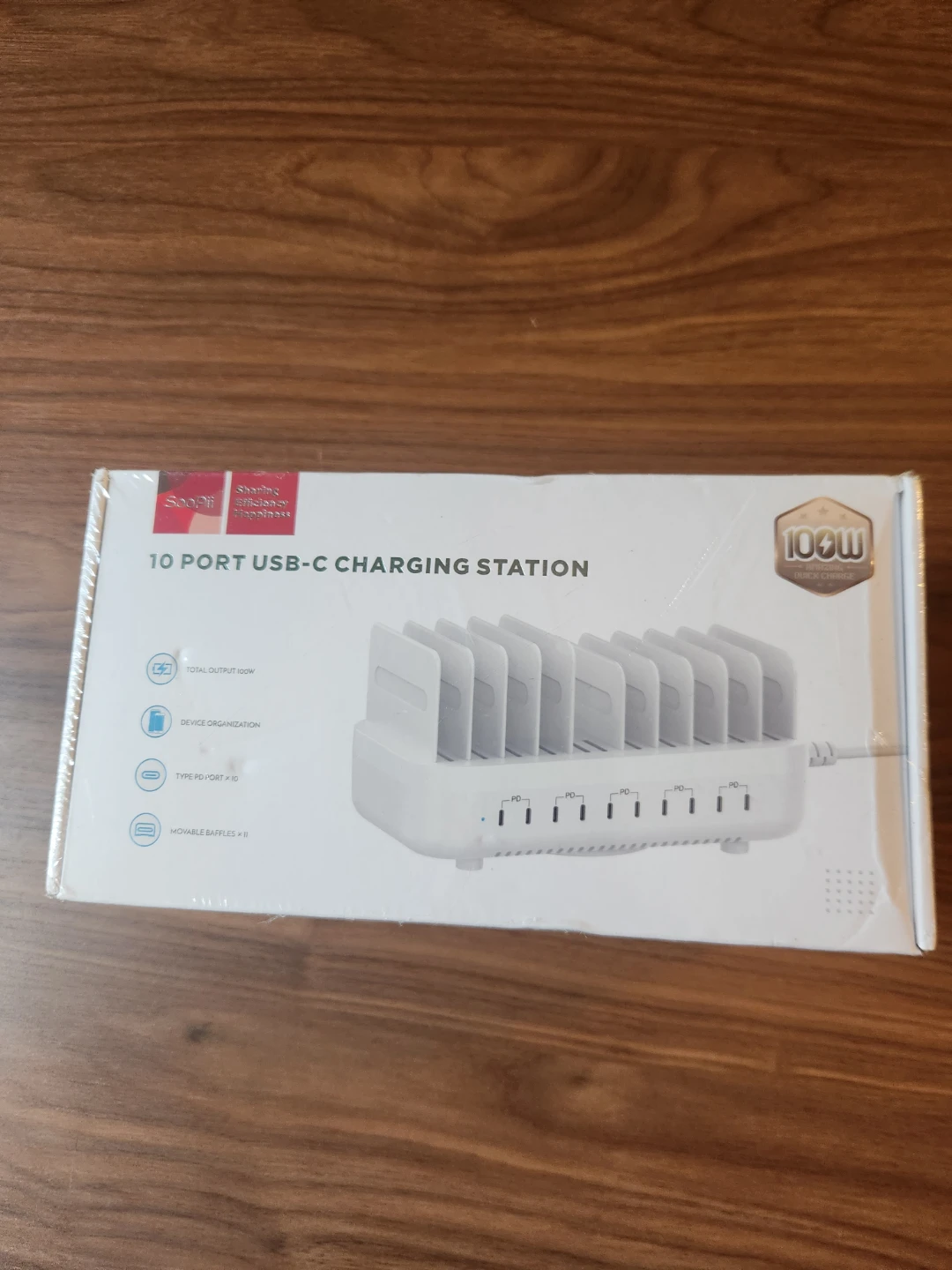 10 Port USB-C Charging Station 100W