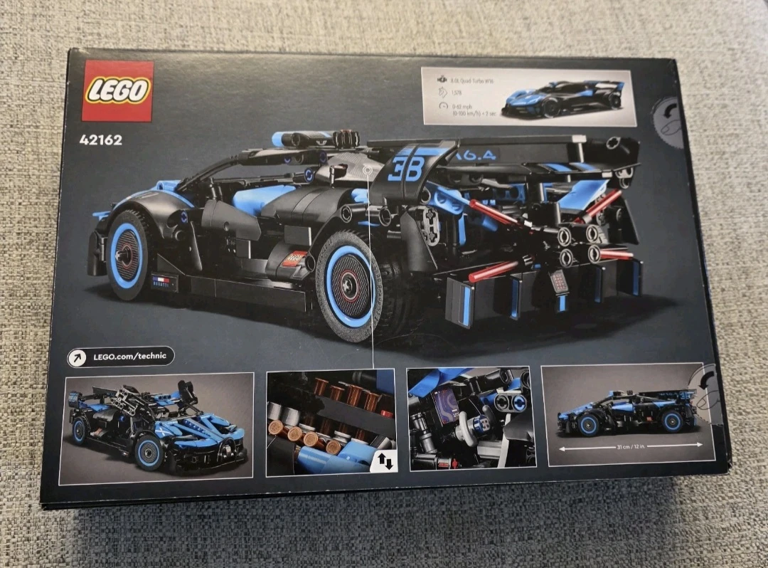 LEGO Technic 42162 Bugatti Bolide Agile Blue - photo 5