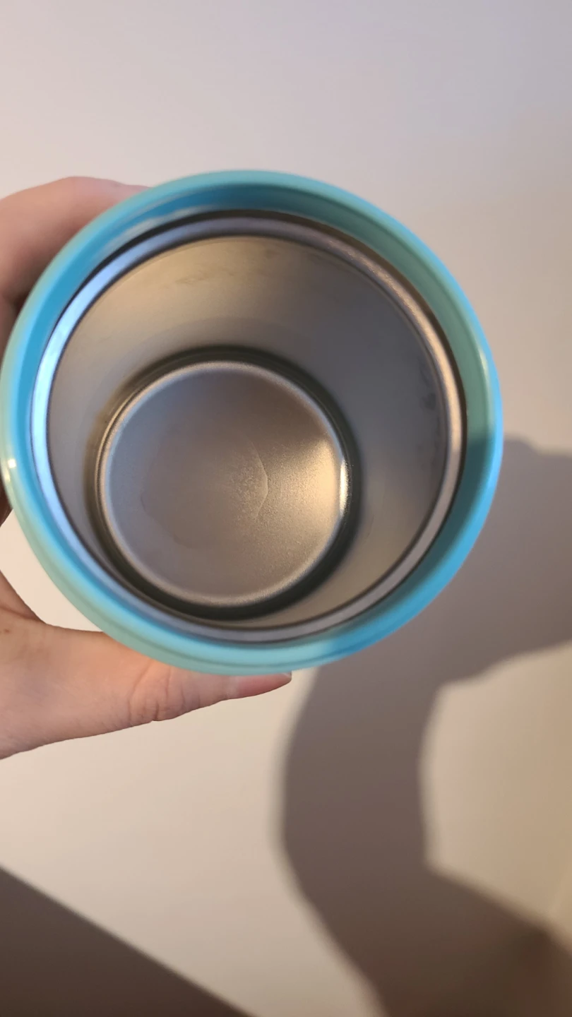 Blue and Cream Checkered Insulated Food Jar - photo 3