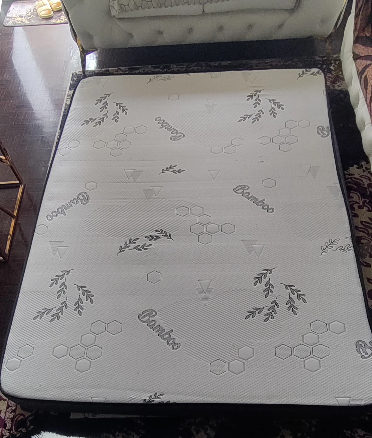 6" Queen Bamboo Mattress for sale - Briefly used