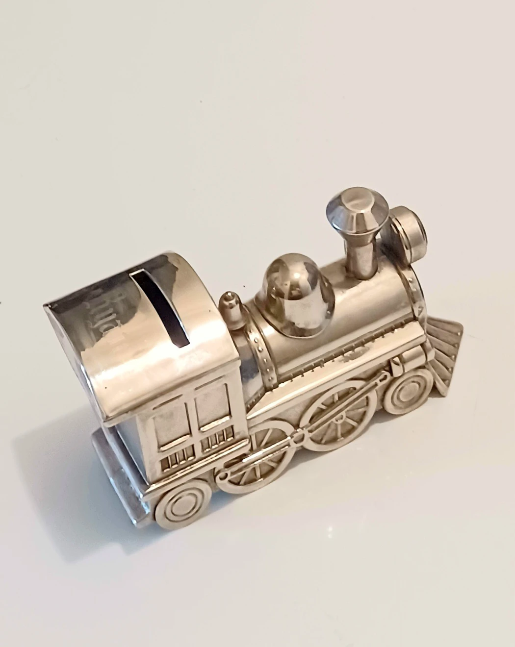 Silver Plated Antique Train Figurine - photo 4