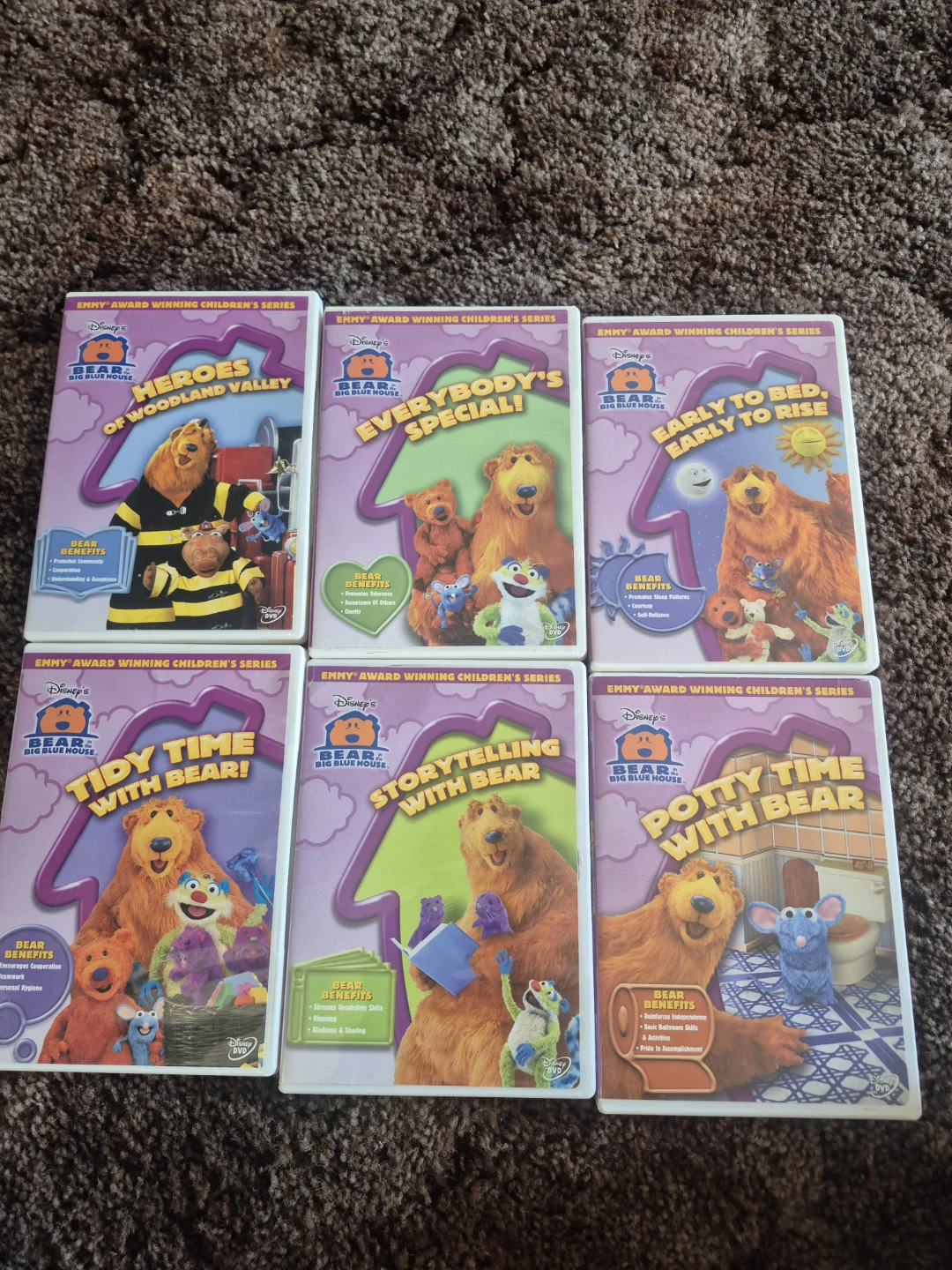 Bear in the Big Blue House DVD Collection (6 Disc Set)
