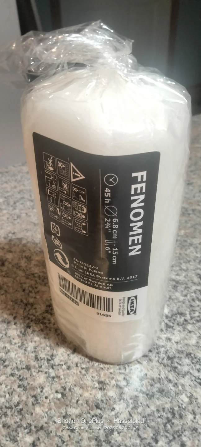 Fenomen  Pillar Candles $2 each