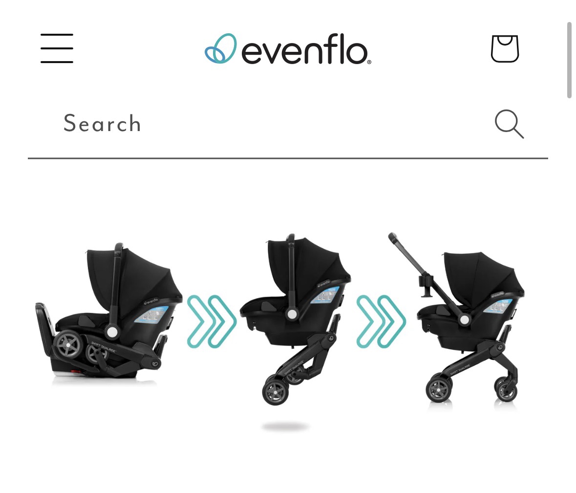 Car seat cum Stroller