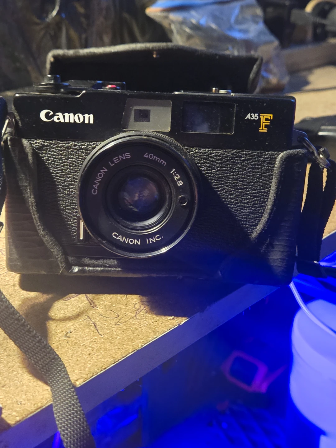 Canon A35 EF 40mm 1:2.8 Film Camera