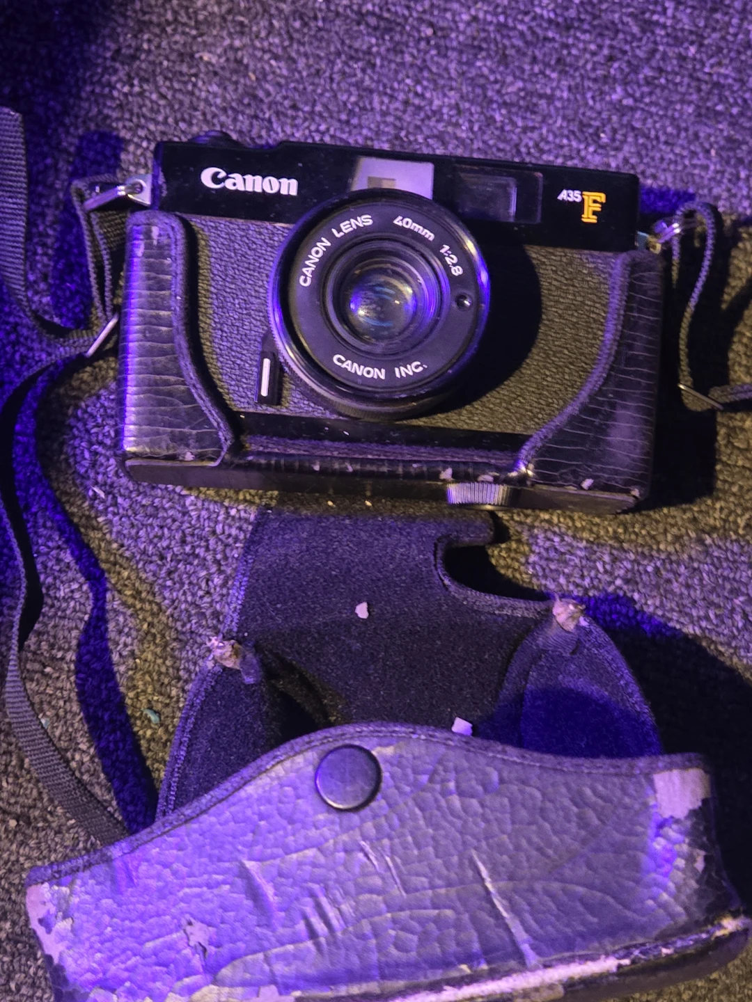 Canon A35 EF 40mm 1:2.8 Film Camera - photo 3