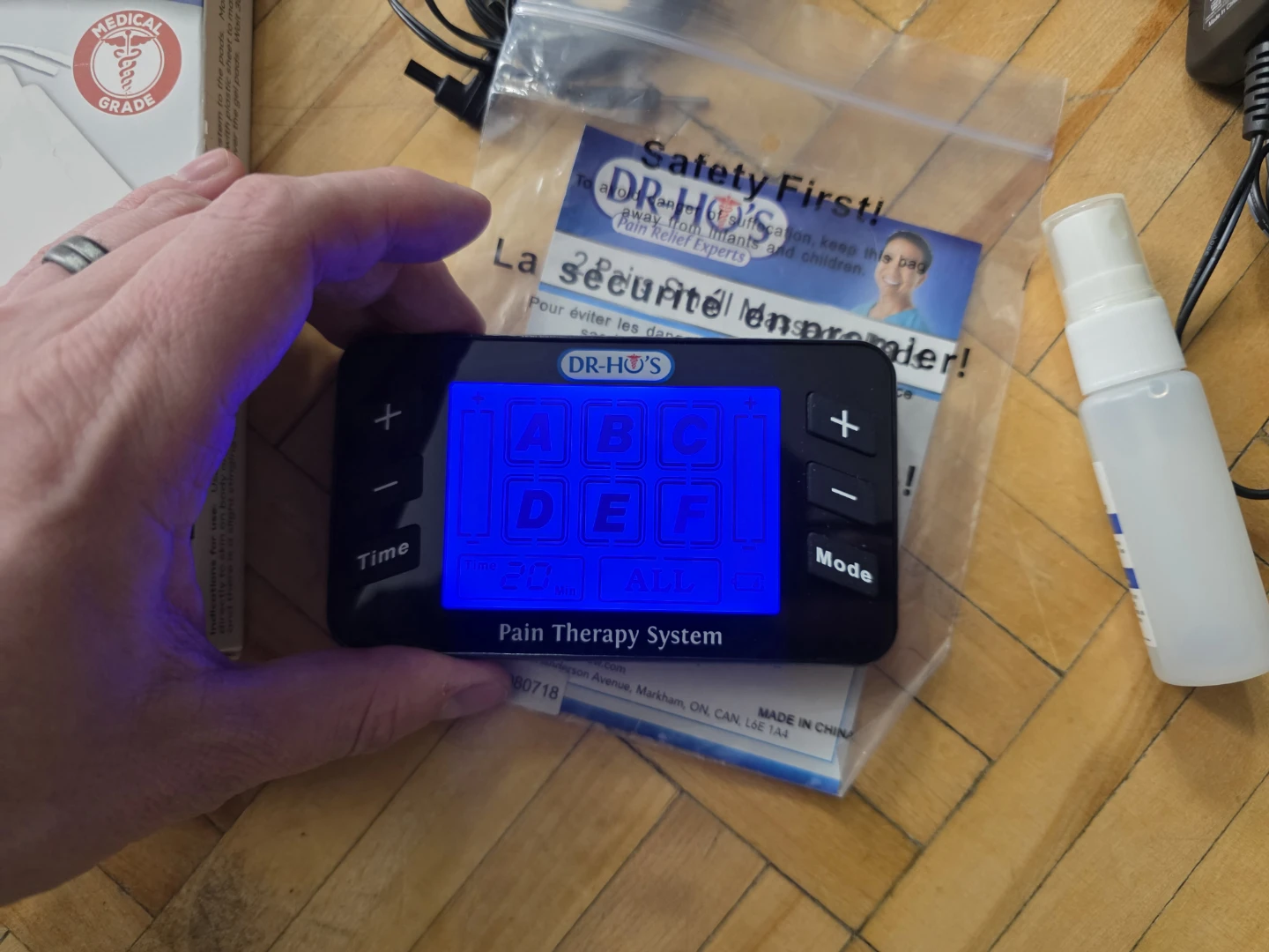 DR-HO'S Pain Therapy System with Replacement TENS Pads - photo 2