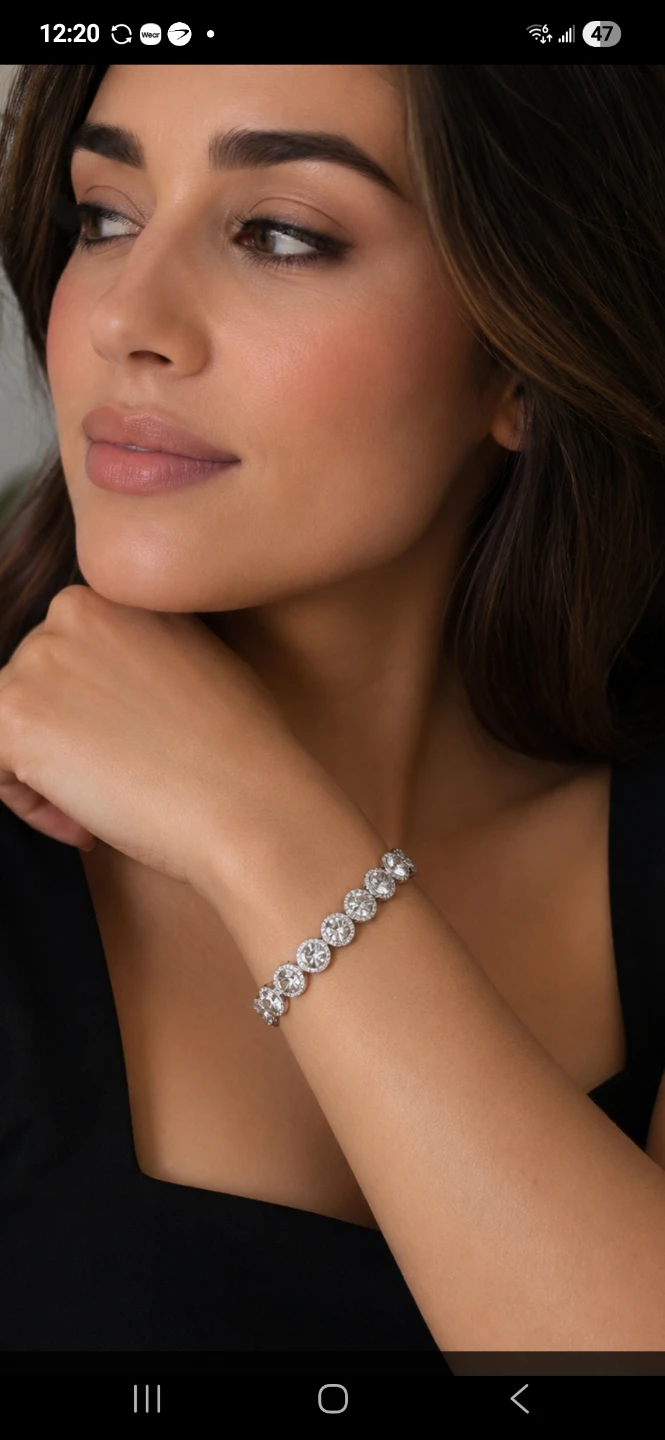 Moissanite Diamond Bracelet 11.63 Carat