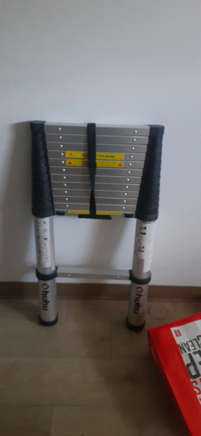 12.5 Ft Ohuhu Telescopic Ladder