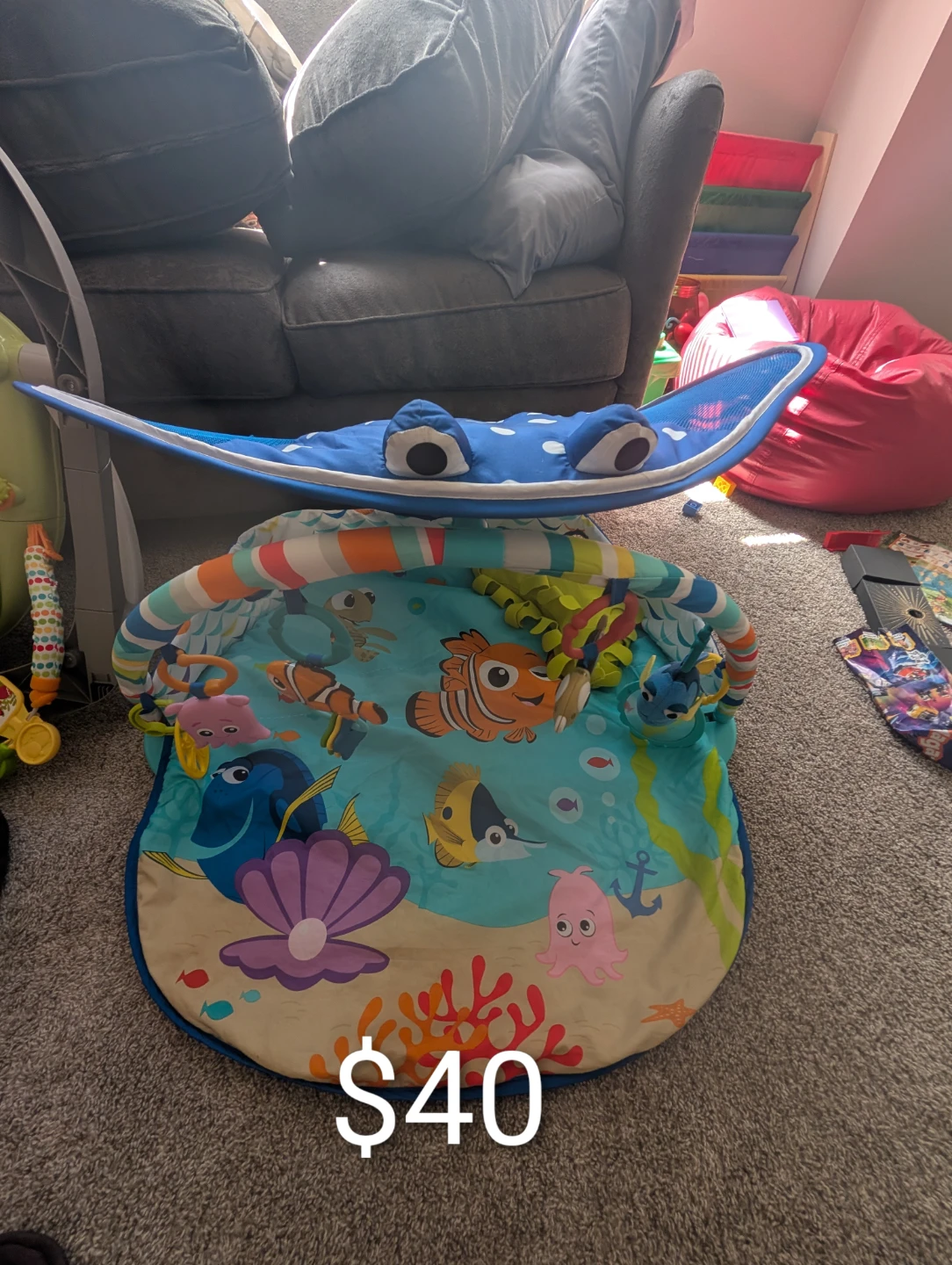 Mr Ray musical play mat