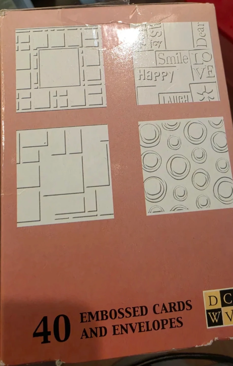 Embossed Box of Cards and Envelopes - 40 Count - photo 4