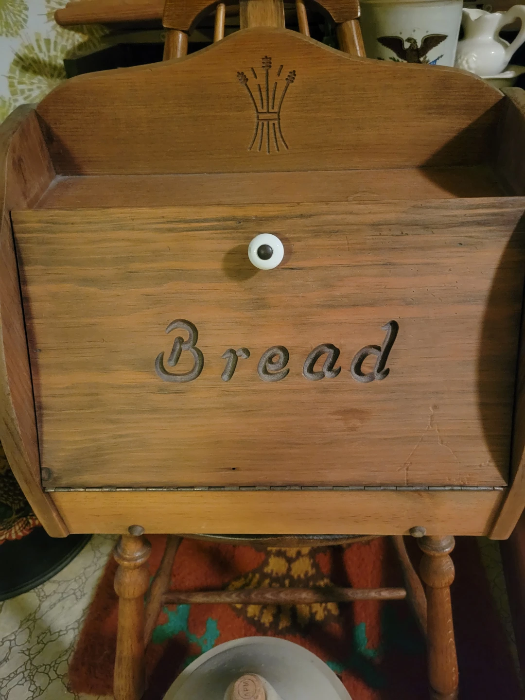 Wooden Bread Box