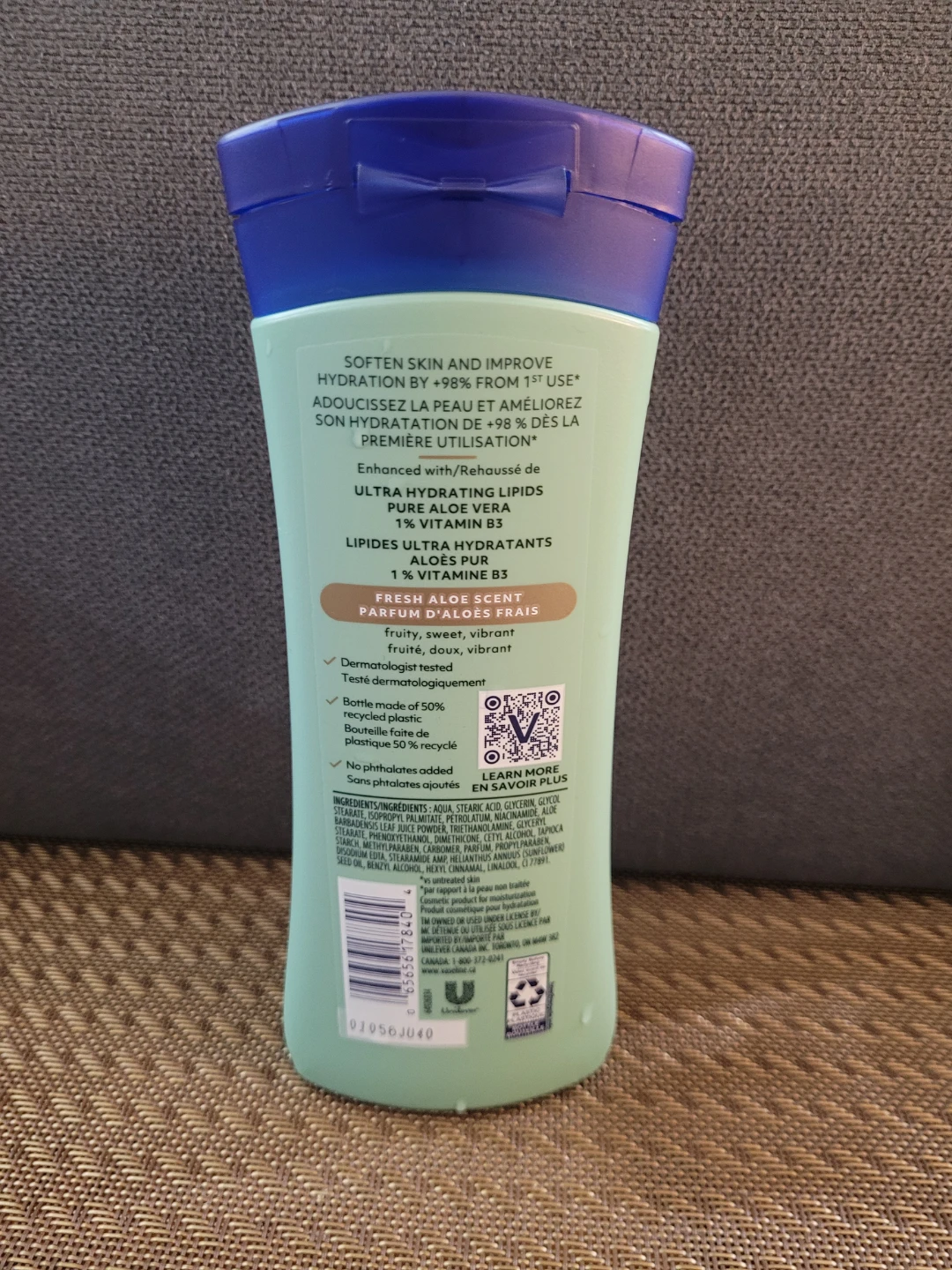 Vaseline Aloe Vera Hydration Lotion 295ml - photo 2