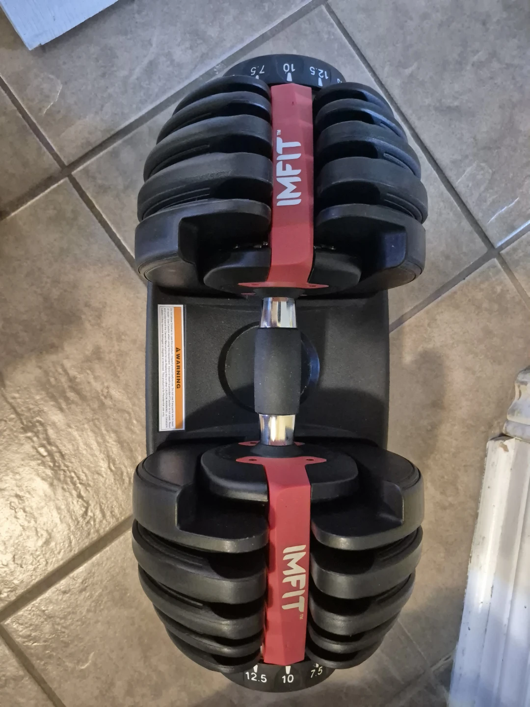 IMFIT Adjustable Dumbbell 5-52.5 lbs