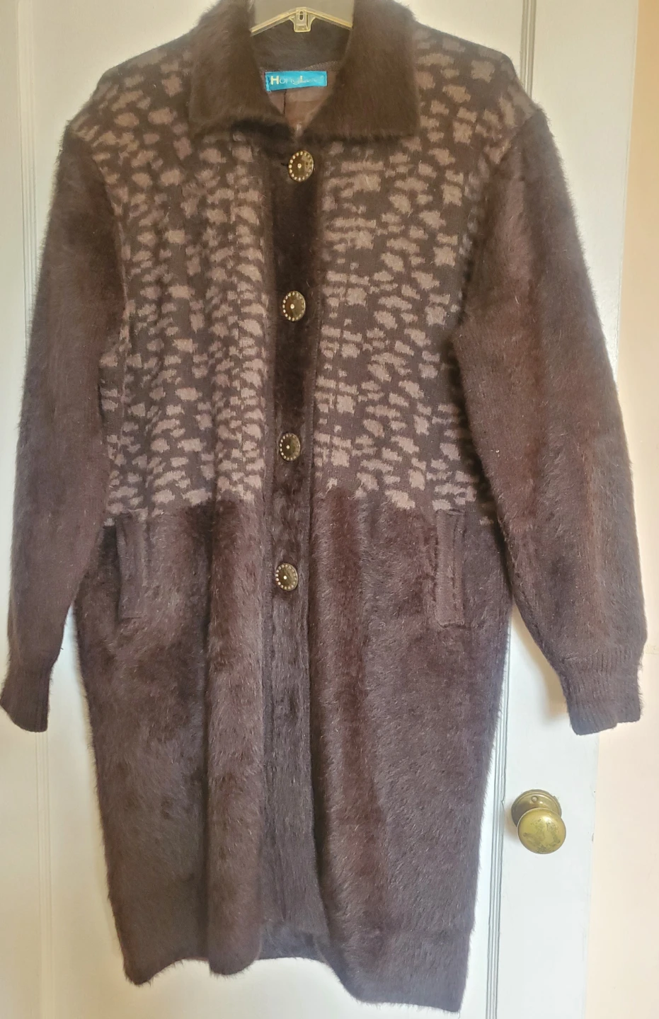 Hongli Angora wool-Cardigan