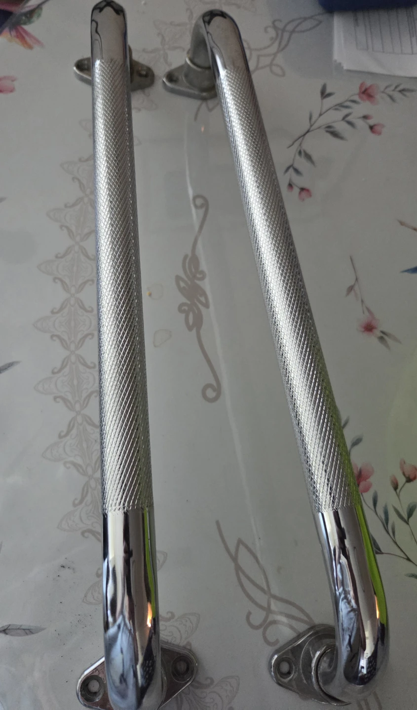 Set of 2  18 inch Chrome Grab Bars
